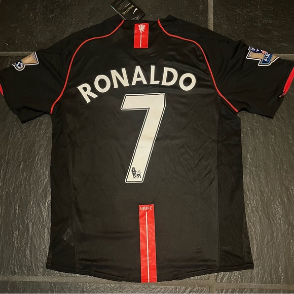 Cristiano Ronaldo Manchester United 2007/2008 Away Jersey - Picture 1 of 5